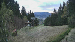 Výstupní stanice lanové dráhy