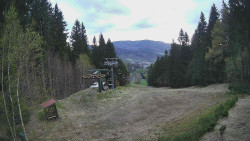 Výstupní stanice lanové dráhy