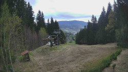 Výstupní stanice lanové dráhy