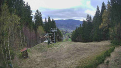 Výstupní stanice lanové dráhy