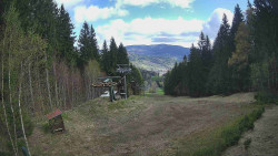 Výstupní stanice lanové dráhy