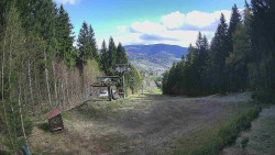 Výstupní stanice lanové dráhy