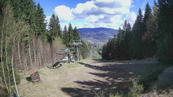 Výstupní stanice lanové dráhy