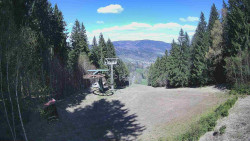 Výstupní stanice lanové dráhy