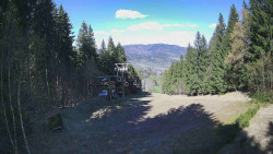 Výstupní stanice lanové dráhy