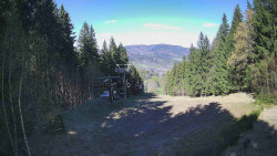 Výstupní stanice lanové dráhy