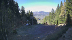 Výstupní stanice lanové dráhy