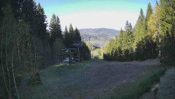 Výstupní stanice lanové dráhy