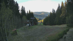 Výstupní stanice lanové dráhy