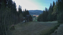 Výstupní stanice lanové dráhy