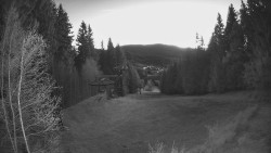 Výstupní stanice lanové dráhy