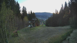 Výstupní stanice lanové dráhy