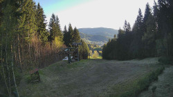 Výstupní stanice lanové dráhy