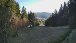 Výstupní stanice lanové dráhy