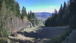 Výstupní stanice lanové dráhy