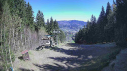 Výstupní stanice lanové dráhy