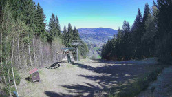 Výstupní stanice lanové dráhy