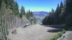 Výstupní stanice lanové dráhy