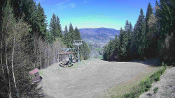 Výstupní stanice lanové dráhy