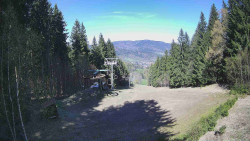 Výstupní stanice lanové dráhy