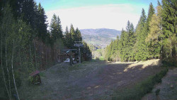 Výstupní stanice lanové dráhy