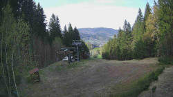 Výstupní stanice lanové dráhy