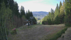 Výstupní stanice lanové dráhy