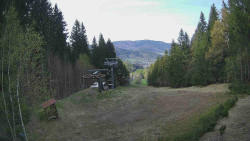 Výstupní stanice lanové dráhy