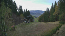 Výstupní stanice lanové dráhy