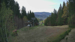 Výstupní stanice lanové dráhy