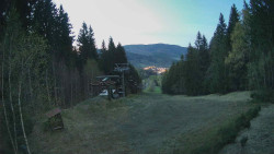 Výstupní stanice lanové dráhy