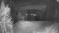 Výstupní stanice lanové dráhy