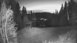 Výstupní stanice lanové dráhy