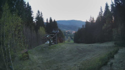 Výstupní stanice lanové dráhy