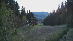 Výstupní stanice lanové dráhy