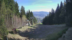 Výstupní stanice lanové dráhy