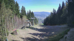 Výstupní stanice lanové dráhy