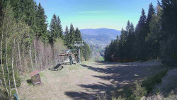 Výstupní stanice lanové dráhy