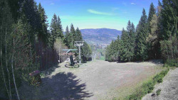 Výstupní stanice lanové dráhy