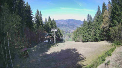 Výstupní stanice lanové dráhy