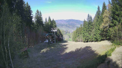 Výstupní stanice lanové dráhy