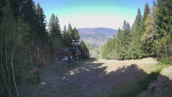 Výstupní stanice lanové dráhy