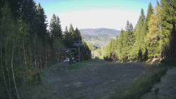 Výstupní stanice lanové dráhy