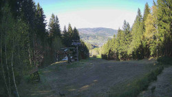 Výstupní stanice lanové dráhy