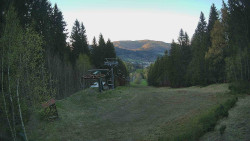 Výstupní stanice lanové dráhy