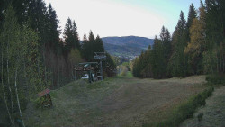 Výstupní stanice lanové dráhy