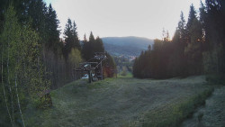 Výstupní stanice lanové dráhy