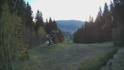 Výstupní stanice lanové dráhy