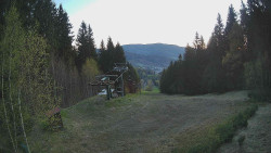 Výstupní stanice lanové dráhy