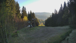 Výstupní stanice lanové dráhy